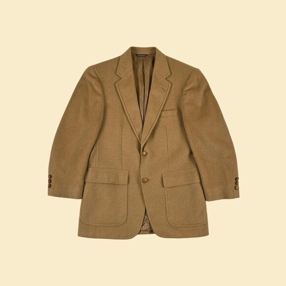 Vintage 1970s size 39 brown sports coat by Grodins California & Stein Bloch - Picture 1 of 8